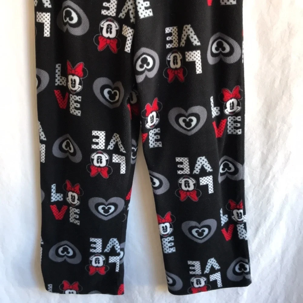 Disney Minnie and Mickey Mouse “Love” sleep / lounge pants, size L - Picture 7 of 11